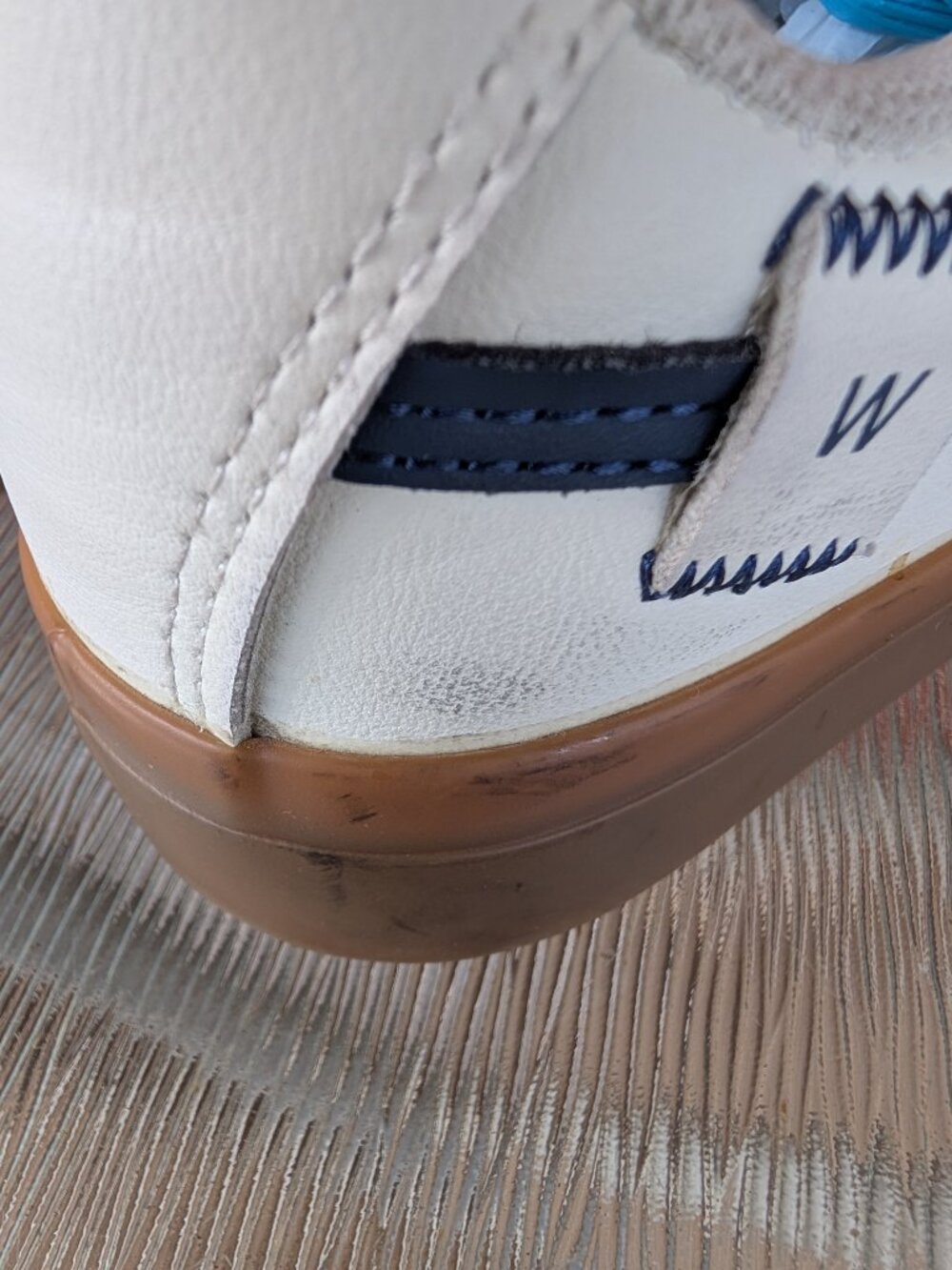 Women's Warrior Leather Skateboard Sneakers Shoes Size 6.5 - Picture 12 of 13